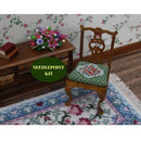 1:12 Barbara (green) Dollhouse Needlepoint Dining Chair Kit JGD 1214