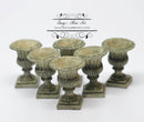 1:12 Dollhouse Miniature Roma Urn /GREEN / 6 Pieces AZ A0996GN