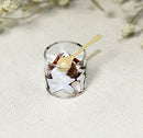 Dollhouse Miniature Ice Cream with Spoon H51