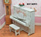 1:12 Dollhouse Miniature Piano and Bench Kit SMA F004