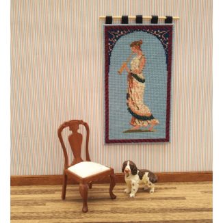 1:12 Grecian Musician Dollhouse Needlepoint Wall-hanging Kit JGD 4019