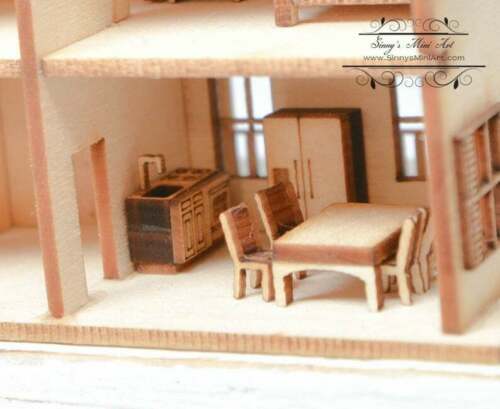 Miniature Micro Dollshouse KIT With Porch 1:144th Scale Home -  Hong  Kong