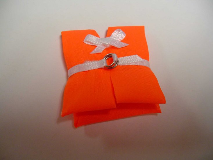 1:12 Dollhouse Miniature Life Vest BB SF8-Orange