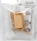 Kit 1:144 Laser Cut Colonial Dollhouse Kit (Plain) DIY Dollhouse SMA HS001B