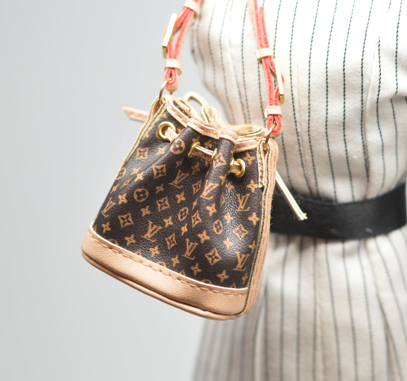 1:6 Miniature Doll Handbag/ Doll Purse Miniature luxury Bag MJ C65