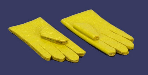 1:12 Dollhouse Miniature Gloves/1 Pair/Yellow AZ A1770YW