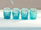 1:12 Dollhouse Miniature Glasses Blue (4 PC) Vase H55-A