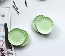 1:12 Miniature Plate 4PC/ Miniature Cookware A26