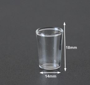 1:12 Miniature Glass Four PC B60-11