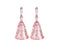 1:12 Dollhouse Miniature Inner Bells Pink AZ CB0089P