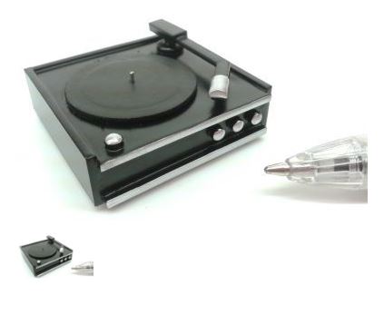 1:12 Dollhouse Miniature Record Player Deck DMUK M241