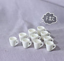 10 PC of 1:12 Dollhouse Miniature White Cup F41-F