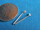 1:12 Miniature Dental Surgery Dental Inspection Mirrors DMUK DS23