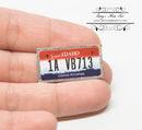 1:12 Dollhouse Miniature Idaho License Plate BD L113