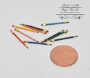 1:12 Dollhouse Miniature Colored Pencil Set / Miniature School AZ IM65404