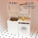 1:12 Dollhouse Miniature Stacked Washer and Dryer/ Laundry AZ T5492 5493