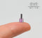 1:12 Dollhouse Miniature Nail Varnish in Glass Light Purple DMUK HD54