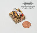 1:12 Dollhouse Miniature Wrapped Gifts, Stack of 2 AZ B0148