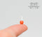 1:12 Dollhouse Miniature Nail Varnish Orange DMUK HD31