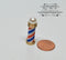 1:12 Dollhouse Miniature Brass Barber's Pole AZ B0171