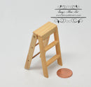 1:12 Dollhouse Miniature Folding Stepladder AZ T8443