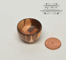 1:12 Hand Turned Wood Turning Bowl 14Y-H