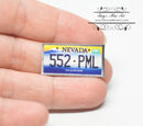 1:12 Dollhouse Miniature All American Nevada License Plate BD L132