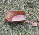 1:12 Dollhouse Miniature Rusted Wheelbarrow/ Miniature Gardening AZ EIWF627
