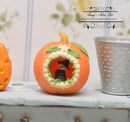 1:12 Dollhouse Miniature Panorama Pumpkin With Scene Halloween BD K2856