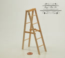 1:12 Dollhouse Miniature Wood Ladder TGADM B007