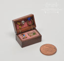 1:12 Dollhouse Miniature Jewelry Box A168