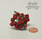 1:12 Dollhouse Miniature 8 mm 24 PC Rosebuds /Flowers DI 3