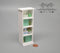 1:12 Dollhouse Miniature Narrow Bath Cabinet Green/ Miniature Bathroom AZ SH0054