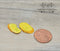 1:12 Dollhouse Miniature 2 Slices Garlic Bread BD K1017