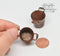 1: 12 Dollhouse Miniature Small Rust Bucket/Miniature Bucket AZ EIWF580