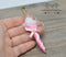 1:12 Miniature Pink Lace Umbrella C68-PINK