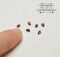 1:12 Dollhouse Miniature Ladybugs 6 of Tiny BD MF021