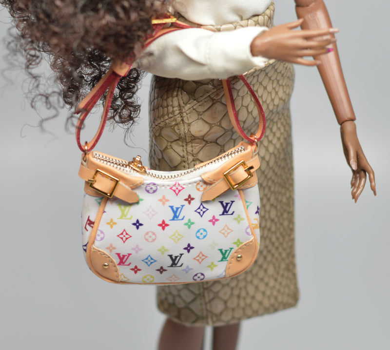 Exclusive miniature LV style doll bag - Slaylebrity