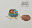 DIS 1:12 Dollhouse Miniature Clown Fish Cake BD K1103