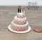 DIS 1:12 Dollhouse Miniature 3 Tier wedding Cake BD K2252