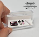 1:12 Dollhouse Miniature Makeup Cosmetic French Manicure Set IBM MIS0091