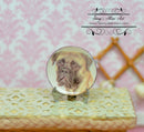 1:12 Dollhouse Miniature Dog Decorative Plate BB CDD498-4