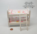 Clearance 1:12 Dollhouse Miniature Bunk Beds/Blue Miniature Beds/ E29-C