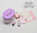 1:6 Doll Miniature Make Up Box with Make Up G17-C