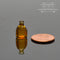 1:12 Dollhouse Miniature Round Amber Glass Iodine Bottle BD HB356
