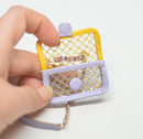 1:6 Miniature Doll Handbag/ Doll Purse Miniature luxury Bag MJC65*2