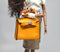 Yellow 1:6 Miniature Doll Handbag/ Doll Purse Miniature luxury Bag MJ C76-C