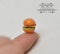 1: 12 Dollhouse Miniature Hamburger with Sesame Seed Bun BD F199