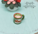 1:12 Dollhouse Miniature Winter Cottage Mug BD B338