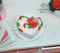 1:12 Dollhouse Miniatures Rose Heart Cake BD K2160